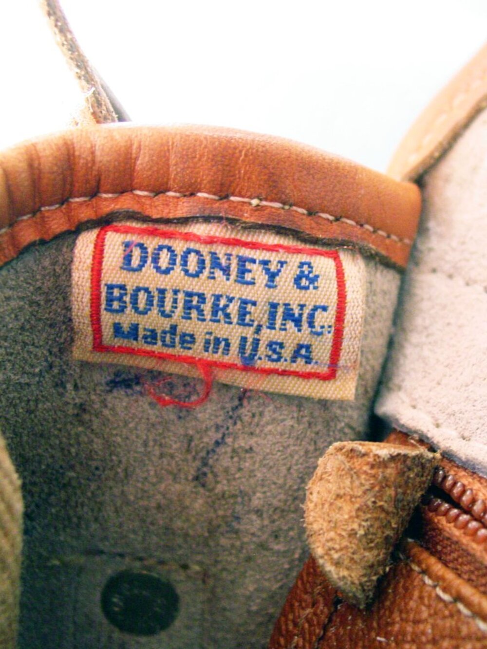 DOONEY & BOURKE Vintage AWL Crossbody Equestrian Over/Under Tack Bag - USA - Picture 12 of 13